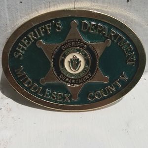 Sheriff's Department Belt Buckle
